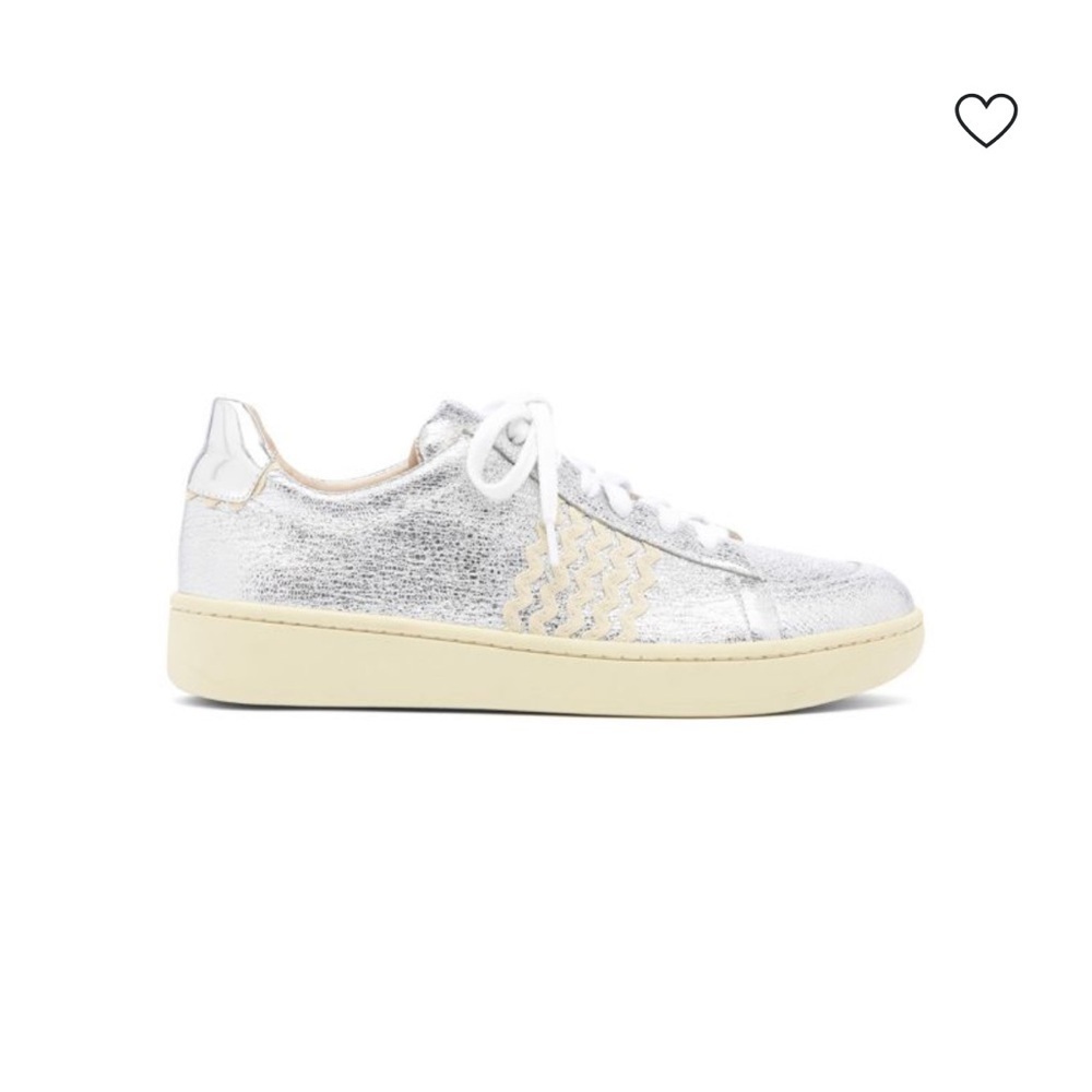 LOEFFLER RANDALL Elliot Metallic Ric Rac Women’s Sneakers size 6.5